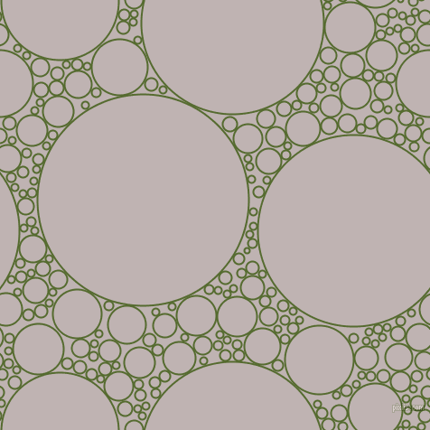 bubbles, circles, sponge, big, medium, small, 2 pixel line width, Dark Olive Green and Pink Swan circles bubbles sponge soap seamless tileable