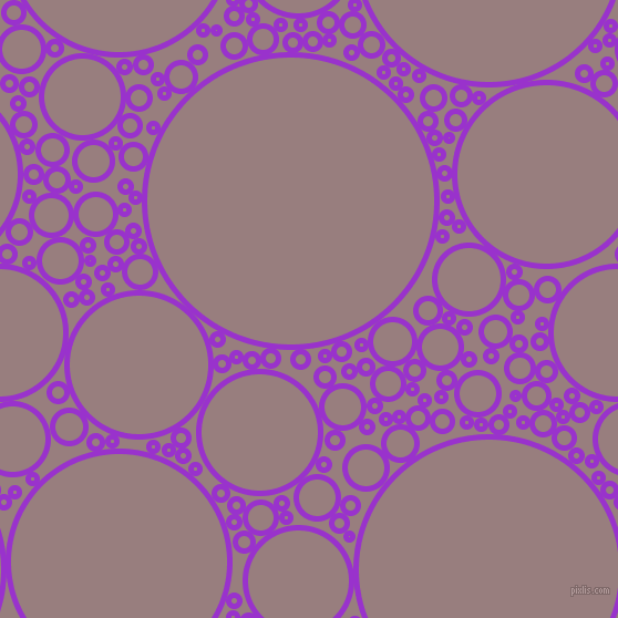 bubbles, circles, sponge, big, medium, small, 5 pixel line width, Dark Orchid and Opium circles bubbles sponge soap seamless tileable