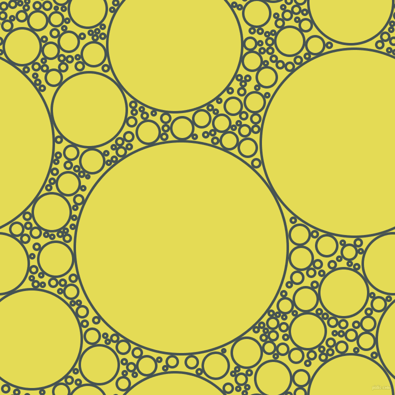 bubbles, circles, sponge, big, medium, small, 5 pixel line width, Dark Slate and Manz circles bubbles sponge soap seamless tileable