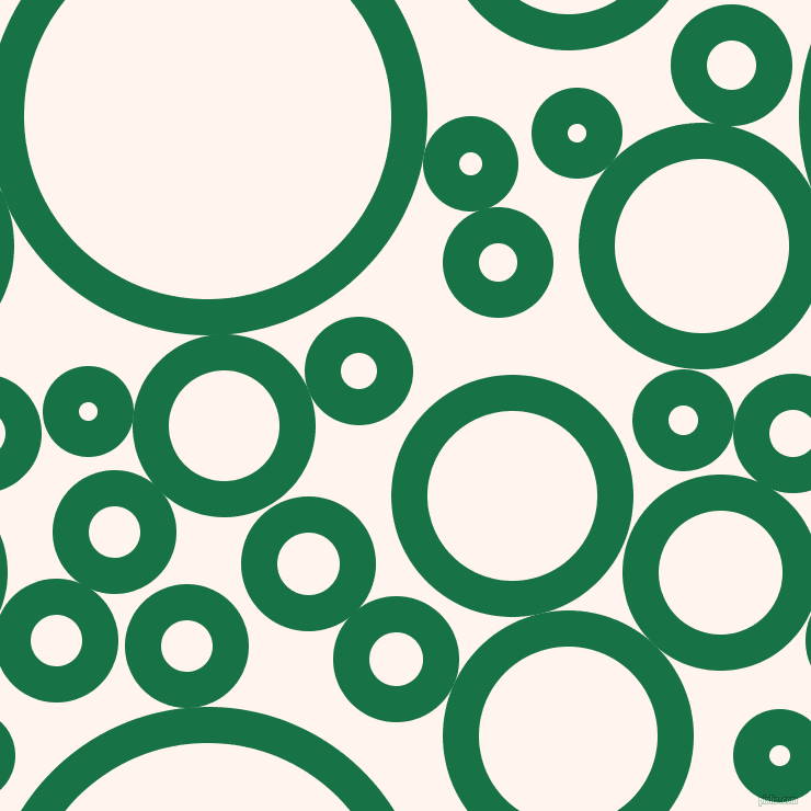 bubbles, circles, sponge, big, medium, small, 33 pixel line width, Dark Spring Green and Seashell circles bubbles sponge soap seamless tileable
