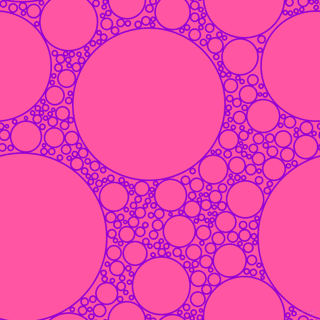 bubbles, circles, sponge, big, medium, small, 3 pixel line width, Dark Violet and Brilliant Rose circles bubbles sponge soap seamless tileable
