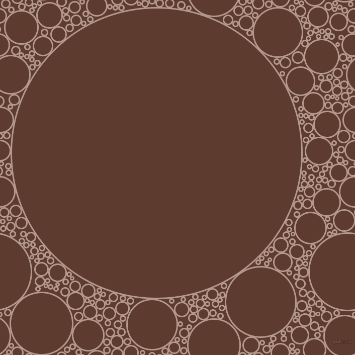 bubbles, circles, sponge, big, medium, small, 3 pixel line width, Del Rio and Cioccolato circles bubbles sponge soap seamless tileable