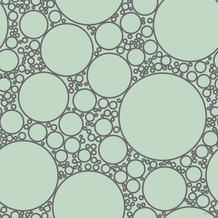 bubbles, circles, sponge, big, medium, small, 5 pixel line width, Dim Gray and Edgewater circles bubbles sponge soap seamless tileable