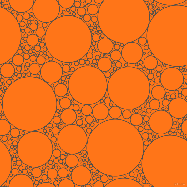 bubbles, circles, sponge, big, medium, small, 2 pixel line width, Dune and Pumpkin circles bubbles sponge soap seamless tileable