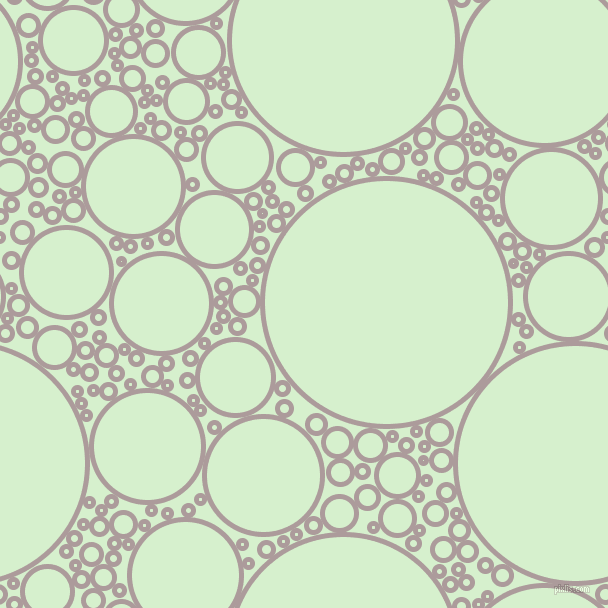 bubbles, circles, sponge, big, medium, small, 5 pixel line width, Dusty Grey and Snowy Mint circles bubbles sponge soap seamless tileable