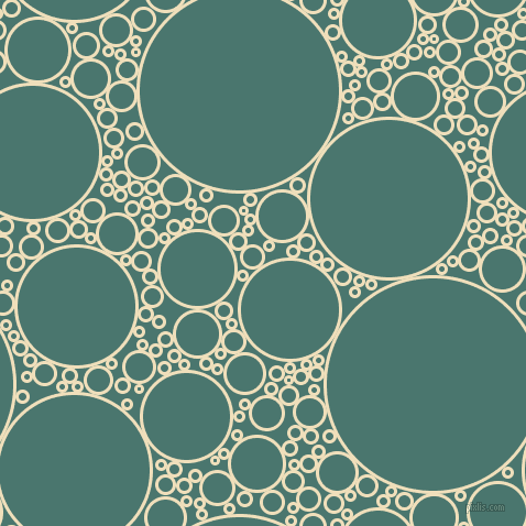 bubbles, circles, sponge, big, medium, small, 3 pixel line width, Dutch White and Dark Green Copper circles bubbles sponge soap seamless tileable