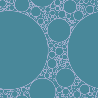 bubbles, circles, sponge, big, medium, small, 3 pixel line width, Echo Blue and Hippie Blue circles bubbles sponge soap seamless tileable