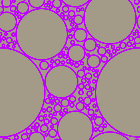 bubbles, circles, sponge, big, medium, small, 5 pixel line width, Electric Purple and Napa circles bubbles sponge soap seamless tileable