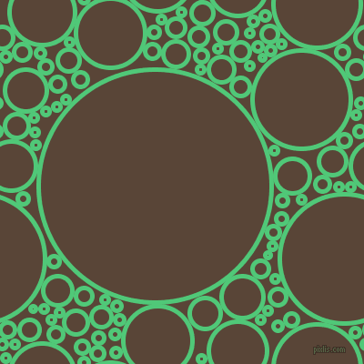bubbles, circles, sponge, big, medium, small, 5 pixel line width, Emerald and Brown Derby circles bubbles sponge soap seamless tileable
