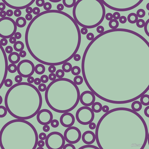 bubbles, circles, sponge, big, medium, small, 9 pixel line width, Eminence and Gum Leaf circles bubbles sponge soap seamless tileable