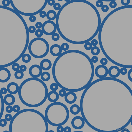 bubbles, circles, sponge, big, medium, small, 9 pixel line width, Endeavour and Dark Gray circles bubbles sponge soap seamless tileable