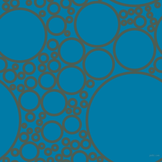 bubbles, circles, sponge, big, medium, small, 9 pixel line width, Feldgrau and Cerulean circles bubbles sponge soap seamless tileable
