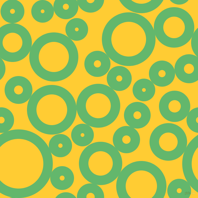 bubbles, circles, sponge, big, medium, small, 33 pixel line width, Fern and Sunglow circles bubbles sponge soap seamless tileable