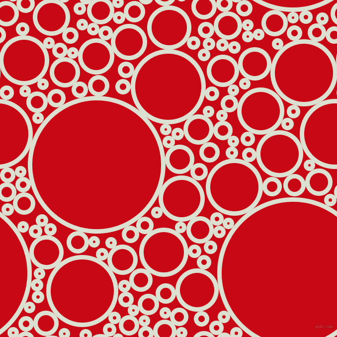 bubbles, circles, sponge, big, medium, small, 9 pixel line width, Feta and Venetian Red circles bubbles sponge soap seamless tileable
