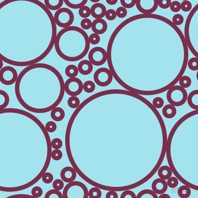bubbles, circles, sponge, big, medium, small, 9 pixel line width, Flirt and Blizzard Blue circles bubbles sponge soap seamless tileable