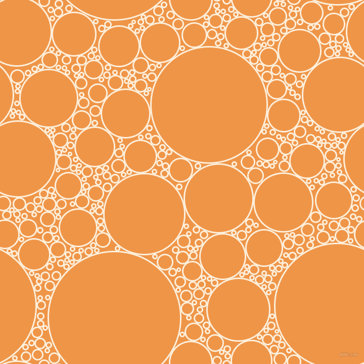 bubbles, circles, sponge, big, medium, small, 3 pixel line width, Forget Me Not and Sea Buckthorn circles bubbles sponge soap seamless tileable