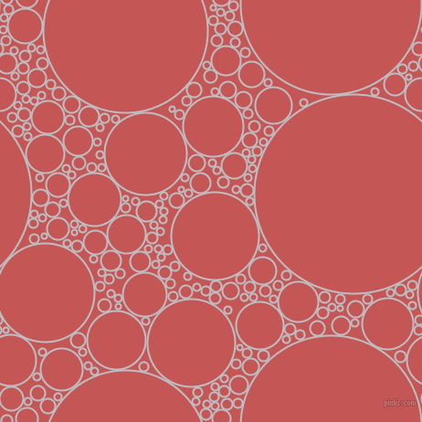 bubbles, circles, sponge, big, medium, small, 2 pixel line width, French Grey and Fuzzy Wuzzy Brown circles bubbles sponge soap seamless tileable
