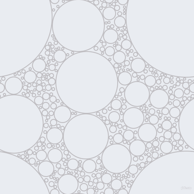 bubbles, circles, sponge, big, medium, small, 3 pixel line width, French Grey and Solitude circles bubbles sponge soap seamless tileable