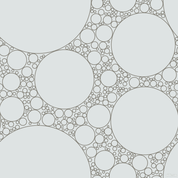 bubbles, circles, sponge, big, medium, small, 2 pixel line width, Friar Grey and Zircon circles bubbles sponge soap seamless tileable