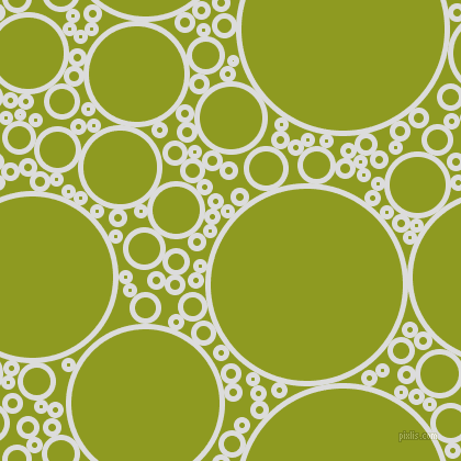 bubbles, circles, sponge, big, medium, small, 5 pixel line width, Gainsboro and Citron circles bubbles sponge soap seamless tileable