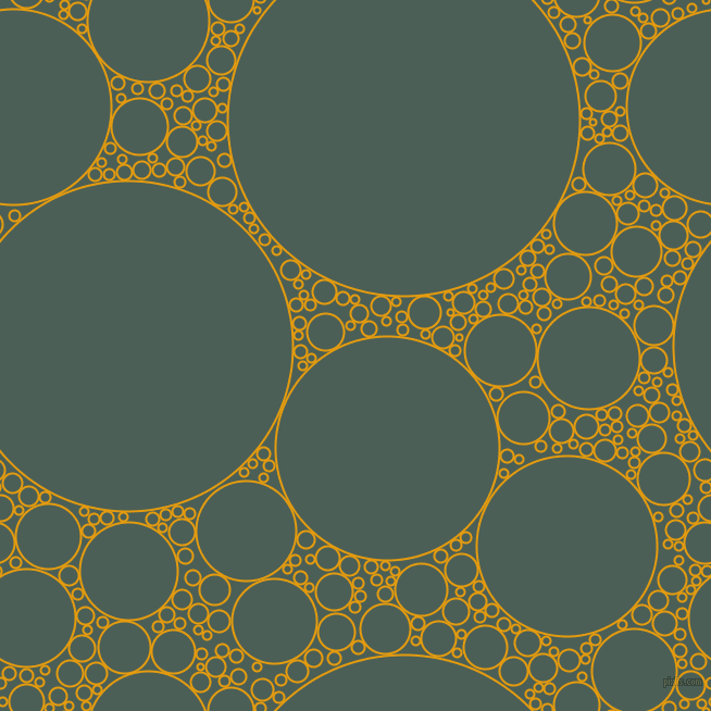 bubbles, circles, sponge, big, medium, small, 2 pixel line width, Gamboge and Viridian Green circles bubbles sponge soap seamless tileable