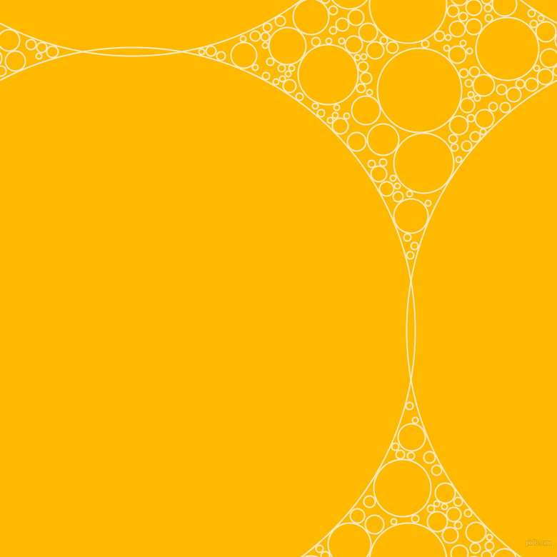 bubbles, circles, sponge, big, medium, small, 2 pixel line width, Gin Fizz and Selective Yellow circles bubbles sponge soap seamless tileable