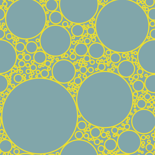 bubbles, circles, sponge, big, medium, small, 5 pixel line width, Golden Fizz and Ziggurat circles bubbles sponge soap seamless tileable