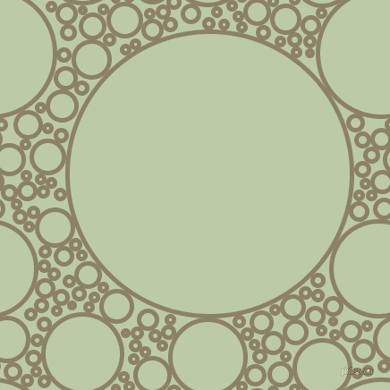 bubbles, circles, sponge, big, medium, small, 5 pixel line width, Granite Green and Pale Leaf circles bubbles sponge soap seamless tileable
