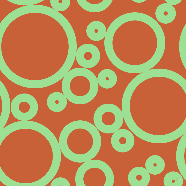 bubbles, circles, sponge, big, medium, small, 33 pixel line width, Granny Smith Apple and Ecstasy circles bubbles sponge soap seamless tileable