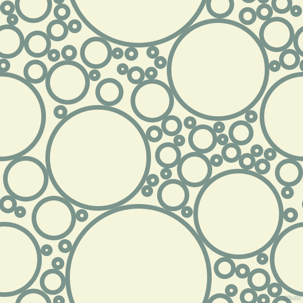 bubbles, circles, sponge, big, medium, small, 9 pixel line width, Granny Smith and Beige circles bubbles sponge soap seamless tileable