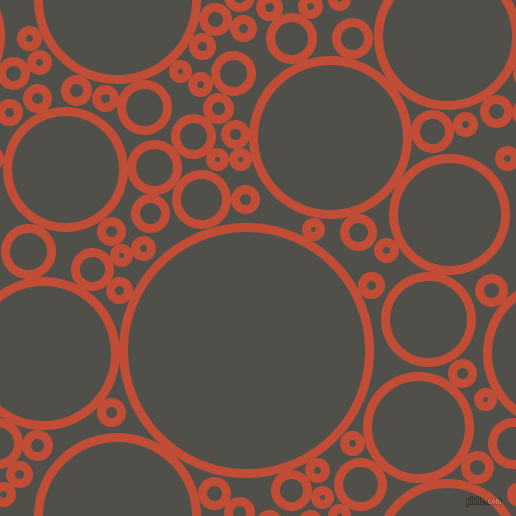bubbles, circles, sponge, big, medium, small, 9 pixel line width, Grenadier and Dune circles bubbles sponge soap seamless tileable