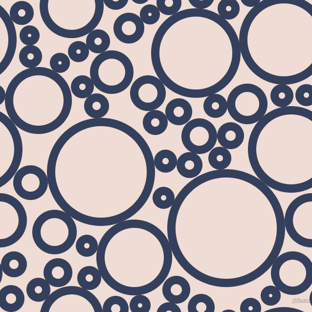 bubbles, circles, sponge, big, medium, small, 17 pixel line width, Gulf Blue and Pot Pourri circles bubbles sponge soap seamless tileable