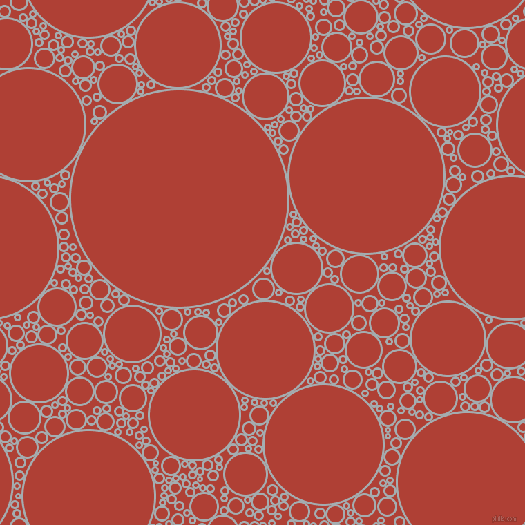 bubbles, circles, sponge, big, medium, small, 3 pixel line width, Gull Grey and Medium Carmine circles bubbles sponge soap seamless tileable