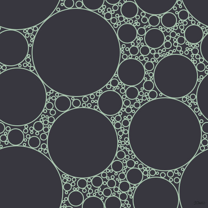 bubbles, circles, sponge, big, medium, small, 3 pixel line width, Gum Leaf and Black Marlin circles bubbles sponge soap seamless tileable