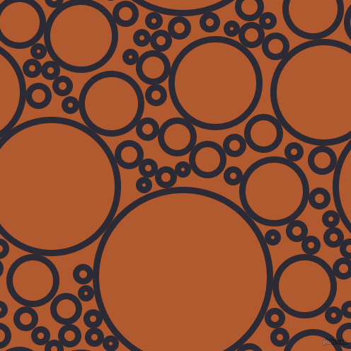 bubbles, circles, sponge, big, medium, small, 9 pixel line width, Haiti and Fiery Orange circles bubbles sponge soap seamless tileable
