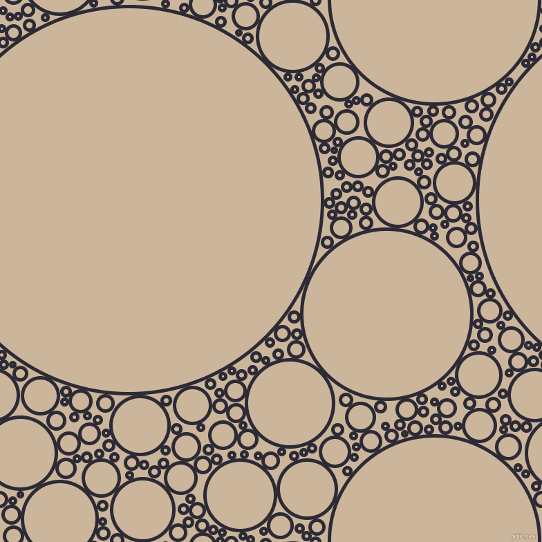 bubbles, circles, sponge, big, medium, small, 5 pixel line width, Haiti and Vanilla circles bubbles sponge soap seamless tileable
