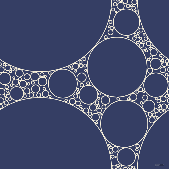 bubbles, circles, sponge, big, medium, small, 3 pixel line width, Half Pearl Lusta and Bay Of Many circles bubbles sponge soap seamless tileable