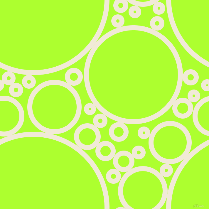 bubbles, circles, sponge, big, medium, small, 17 pixel line width, Half Pearl Lusta and Green Yellow circles bubbles sponge soap seamless tileable