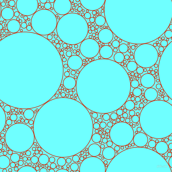 bubbles, circles, sponge, big, medium, small, 2 pixel line width, Harley Davidson Orange and Baby Blue circles bubbles sponge soap seamless tileable