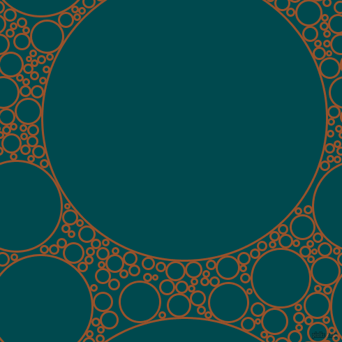 bubbles, circles, sponge, big, medium, small, 3 pixel line width, Hawaiian Tan and Sherpa Blue circles bubbles sponge soap seamless tileable