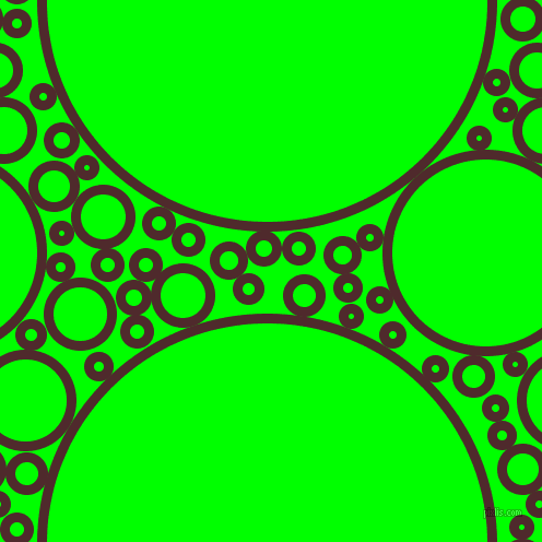 bubbles, circles, sponge, big, medium, small, 9 pixel line width, Heath and Lime circles bubbles sponge soap seamless tileable