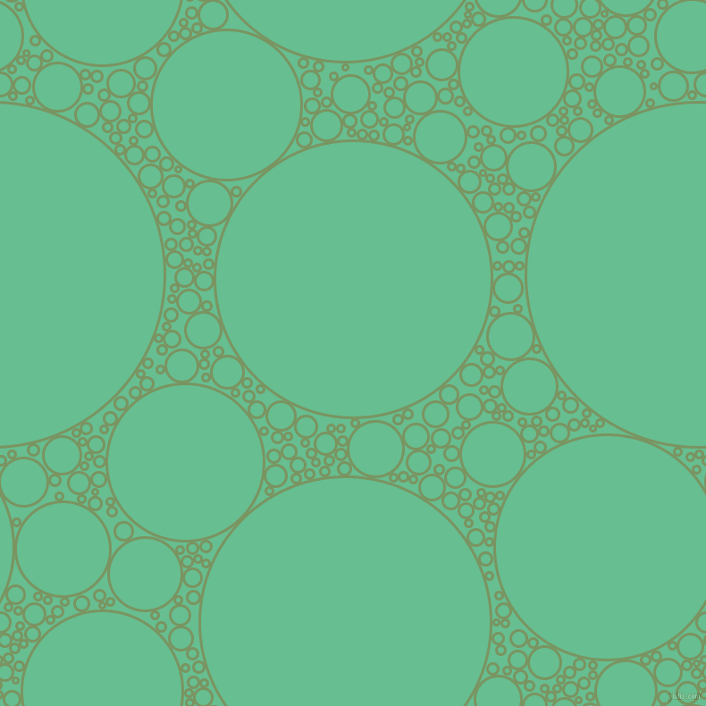 bubbles, circles, sponge, big, medium, small, 3 pixel line width, Highland and Silver Tree circles bubbles sponge soap seamless tileable