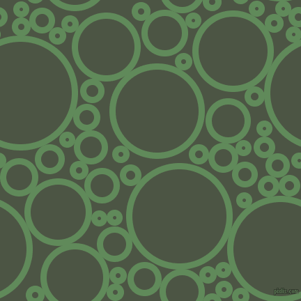 bubbles, circles, sponge, big, medium, small, 9 pixel line width, Hippie Green and Cabbage Pont circles bubbles sponge soap seamless tileable