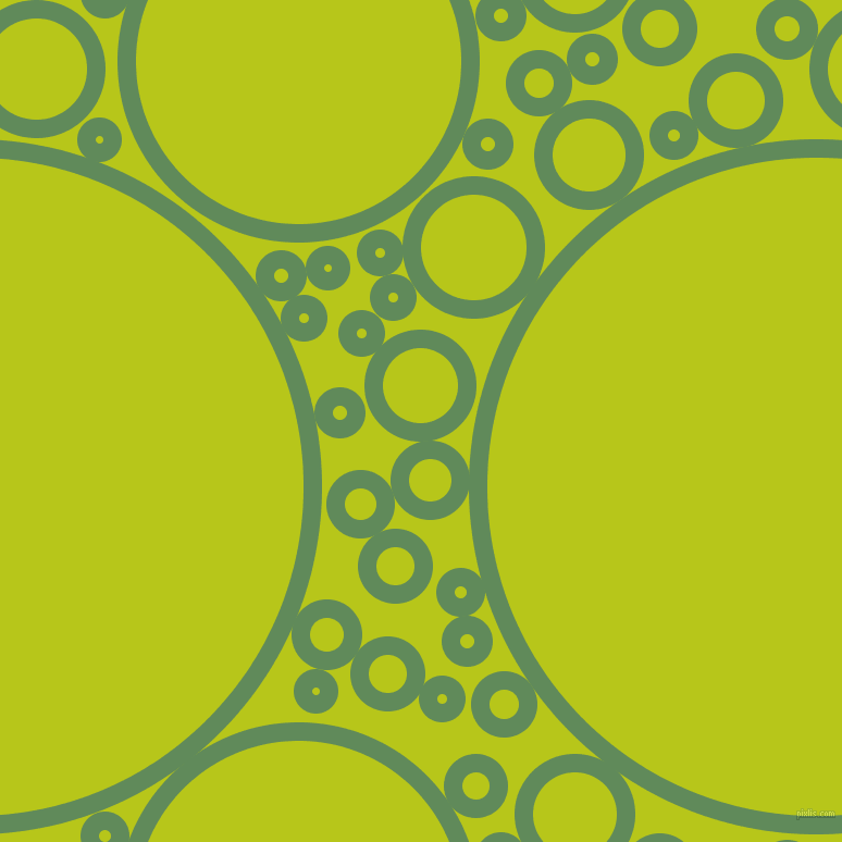 bubbles, circles, sponge, big, medium, small, 17 pixel line width, Hippie Green and Rio Grande circles bubbles sponge soap seamless tileable