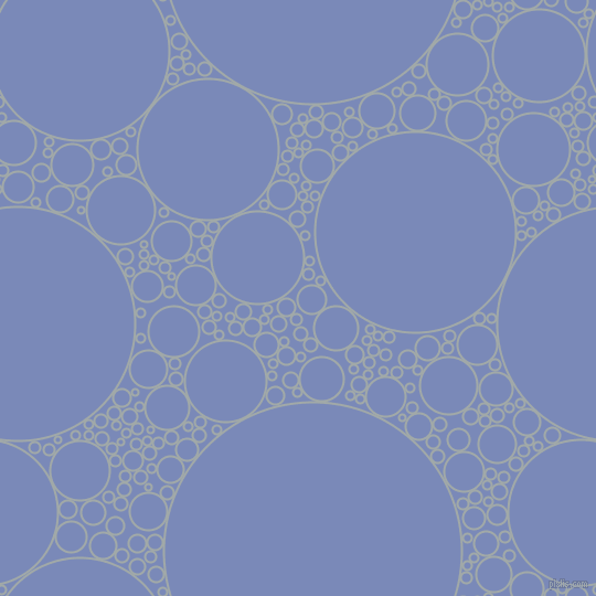bubbles, circles, sponge, big, medium, small, 2 pixel line width, Hit Grey and Wild Blue Yonder circles bubbles sponge soap seamless tileable