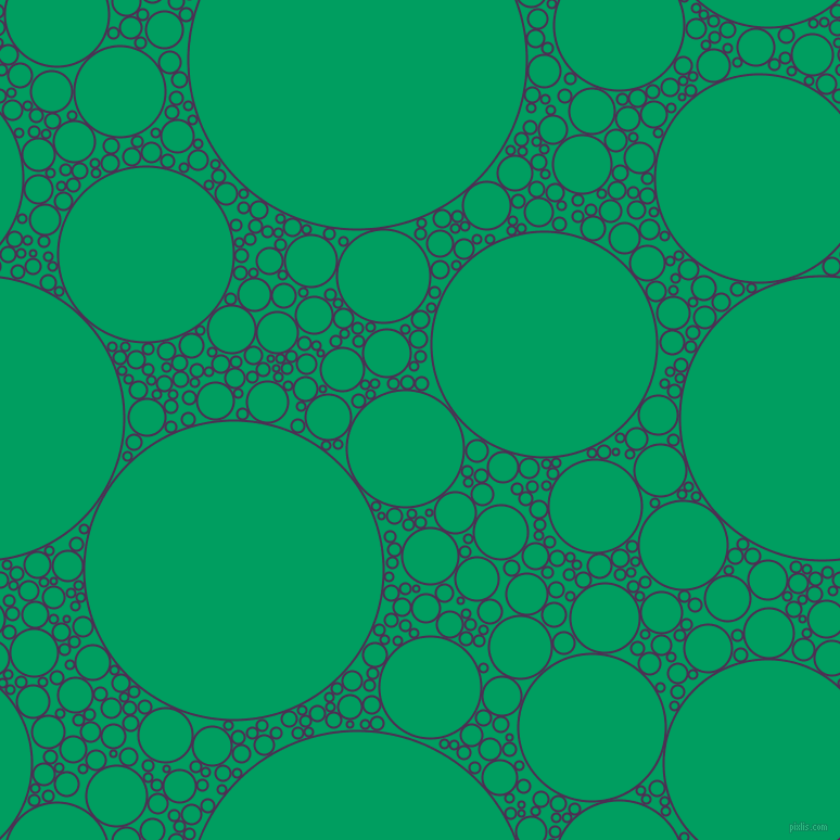 bubbles, circles, sponge, big, medium, small, 2 pixel line width, Hot Purple and Shamrock Green circles bubbles sponge soap seamless tileable