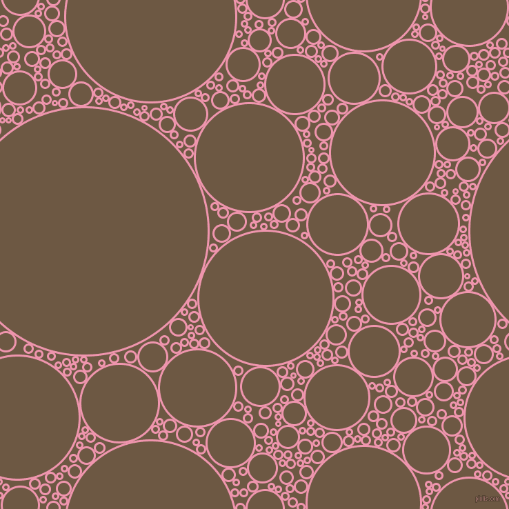 bubbles, circles, sponge, big, medium, small, 3 pixel line width, Illusion and Tobacco Brown circles bubbles sponge soap seamless tileable