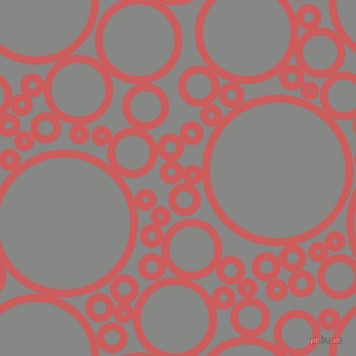 bubbles, circles, sponge, big, medium, small, 9 pixel line width, Indian Red and Jumbo circles bubbles sponge soap seamless tileable