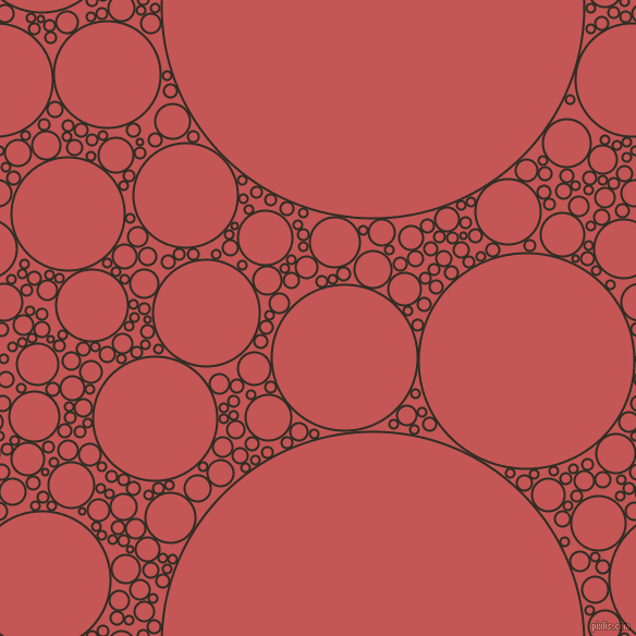 bubbles, circles, sponge, big, medium, small, 2 pixel line width, Karaka and Fuzzy Wuzzy Brown circles bubbles sponge soap seamless tileable