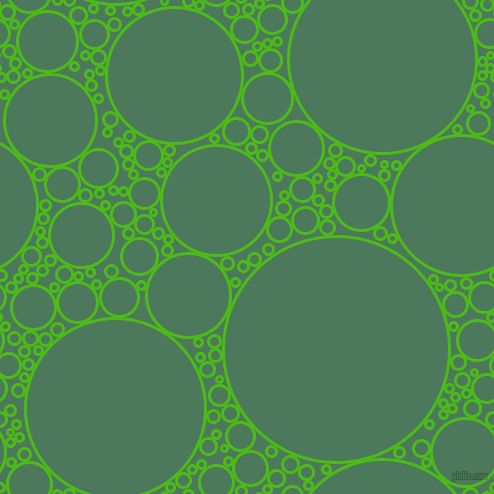 bubbles, circles, sponge, big, medium, small, 3 pixel line width, Kelly Green and Como circles bubbles sponge soap seamless tileable